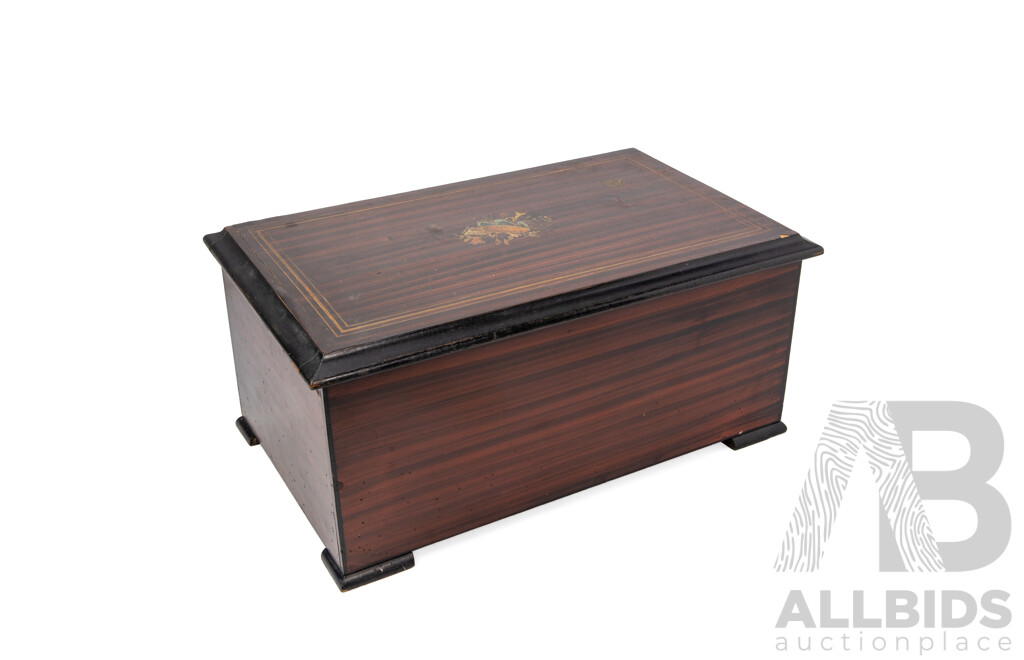 Late 19th Century Swiss Cylinder Music Box