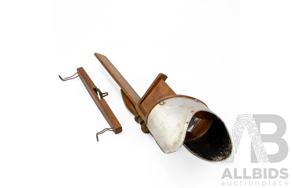 Antique Stereoscopic Viewer, Circa 1900's with Assortment of Pictures