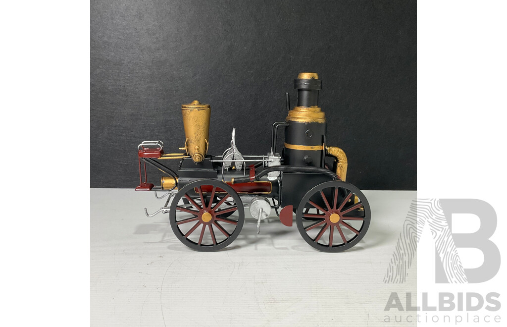 Steel Model Display Steam Engine