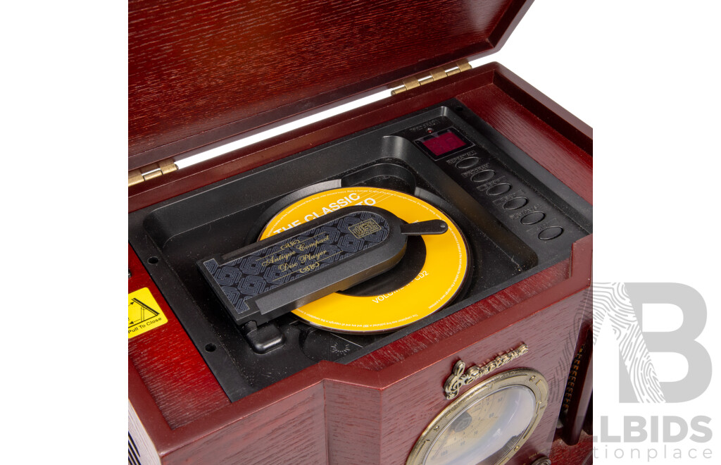 Smetana Vintage Wireless Style Radio and CD Player