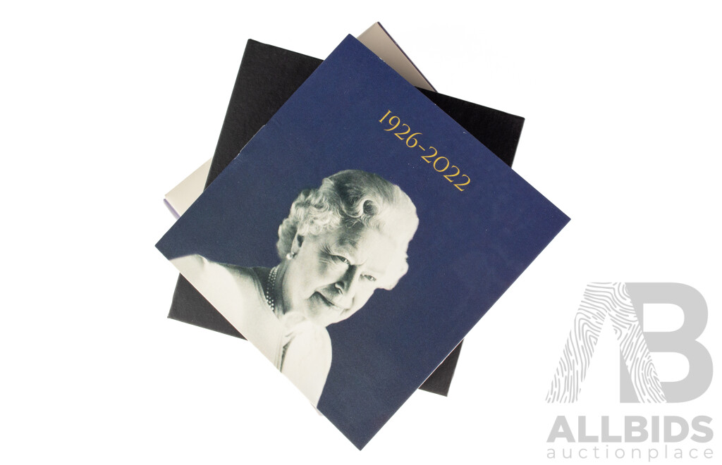 United Kingdom Royal Mint 2022 Silver Proof Fifty Pence Coin, Her Majesty Queen Elizabeth II 1926-2022 .999