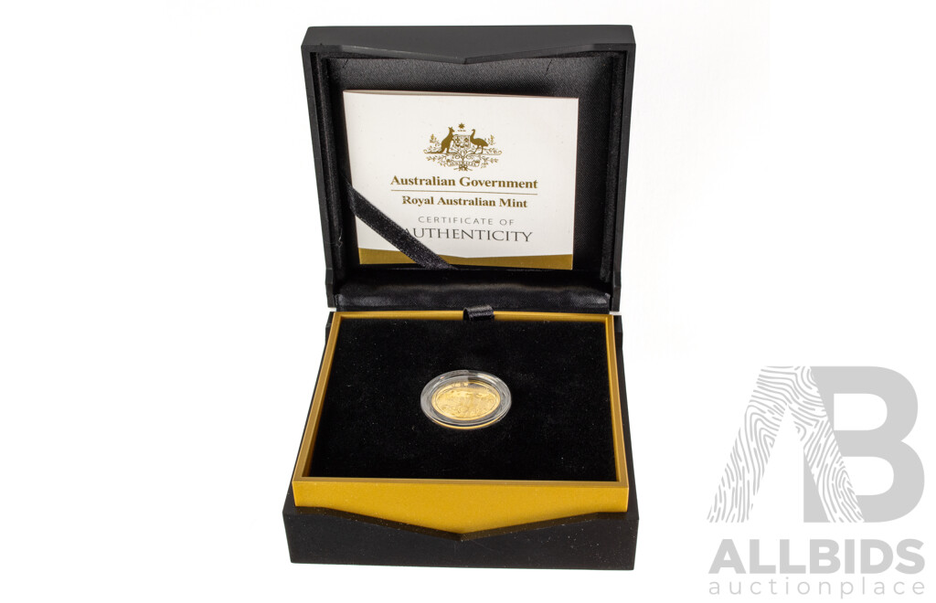 Australian RAM 2019 Gold Proof Ten Dollar Mintmark Coin, Australia's Wild Colonial Bushrangers, Birdman of the Coorong