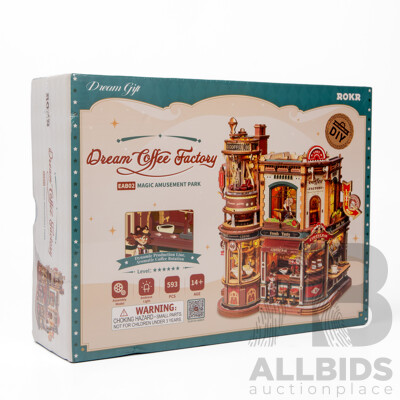 ROKR Mechanical Models Dream Coffee Factory EAB02 Space Exploration