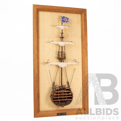 Coupe Victory Cross Section Wall Hanger