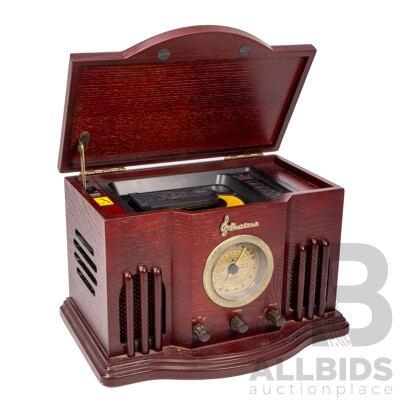 Smetana Vintage Wireless Style Radio and CD Player