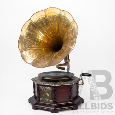 His Masters Voice Reproduction Gramophone