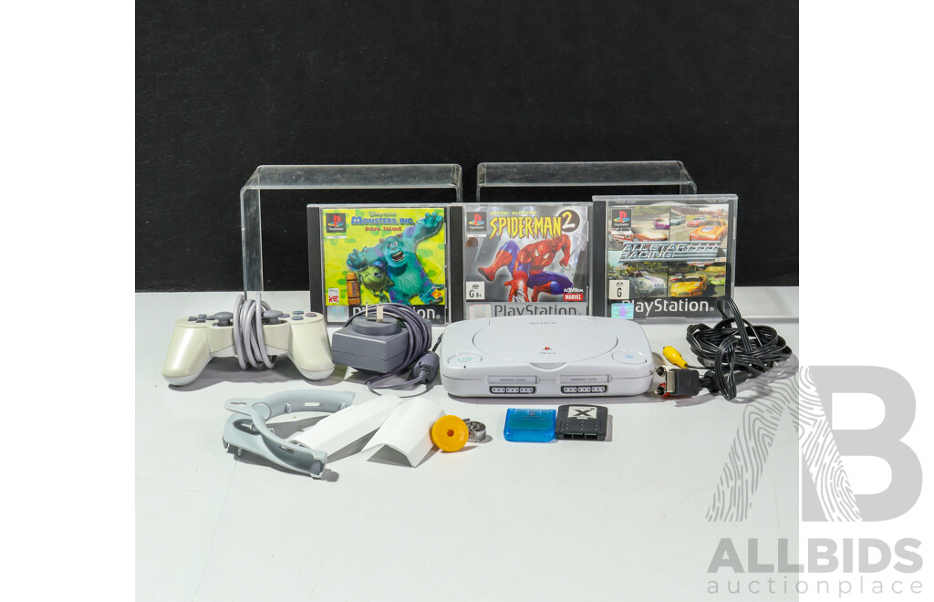 Sony Playstation One Videogame Console