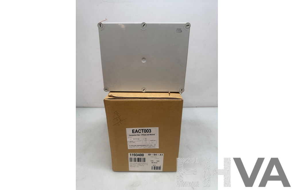 Box of 5x Flowline Industries Connection Box (Electrical)