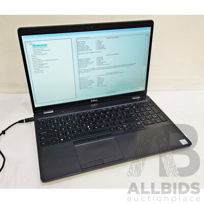 Dell Latitude 5500 Intel Core I5 (8265U) 1.60GHz-3.90GHz 4-Core CPU 15.6-Inch FHD Laptop