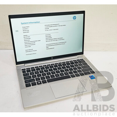 HP EliteBook 830 G8 11th Gen Intel Core I5 (1135G7) 2.4GHz-4.20GHz 4-Core CPU 13.3-Inch Laptop