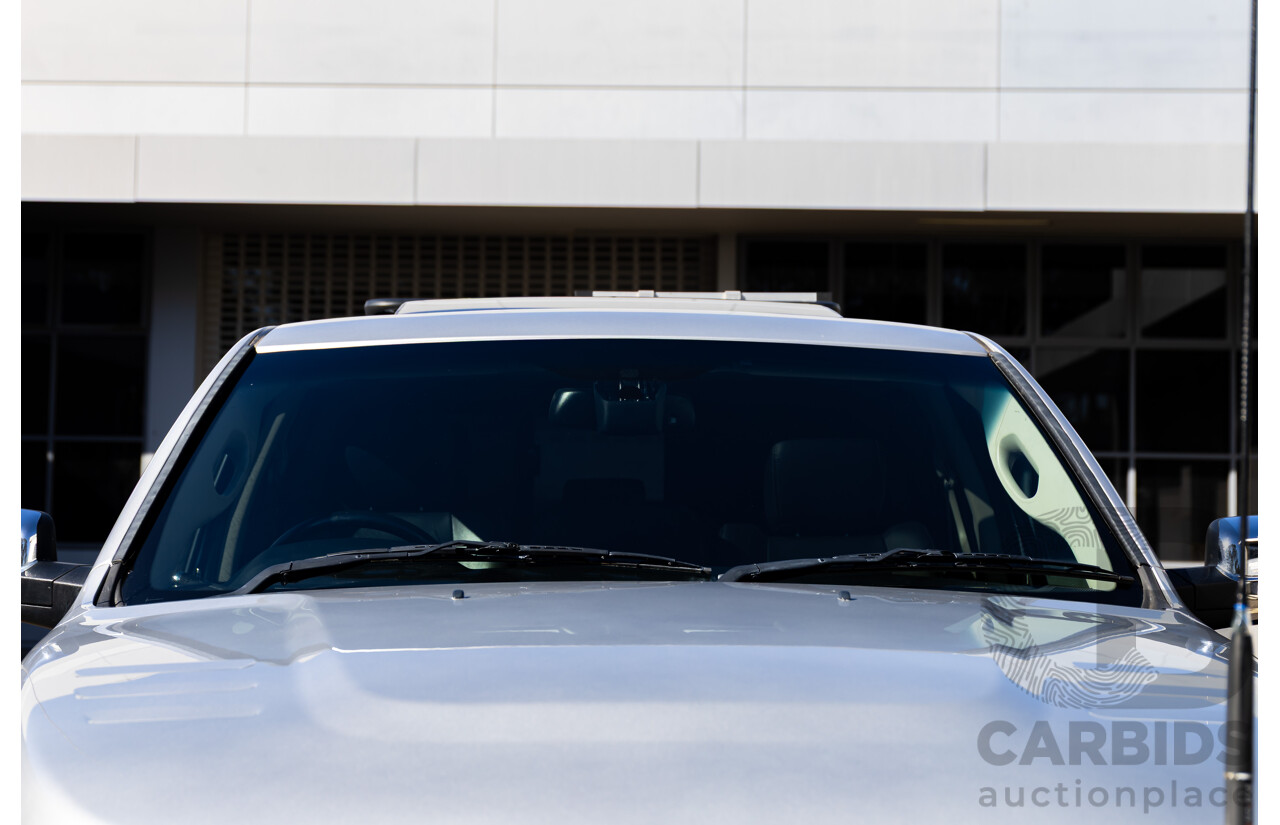 11/2017 ASV (Dodge) Ram 2500 Laramie D1 LWB (4x4) 4d Crew Cab Utility Bright Silver Metallic Turbo Diesel Cummins 6.7L