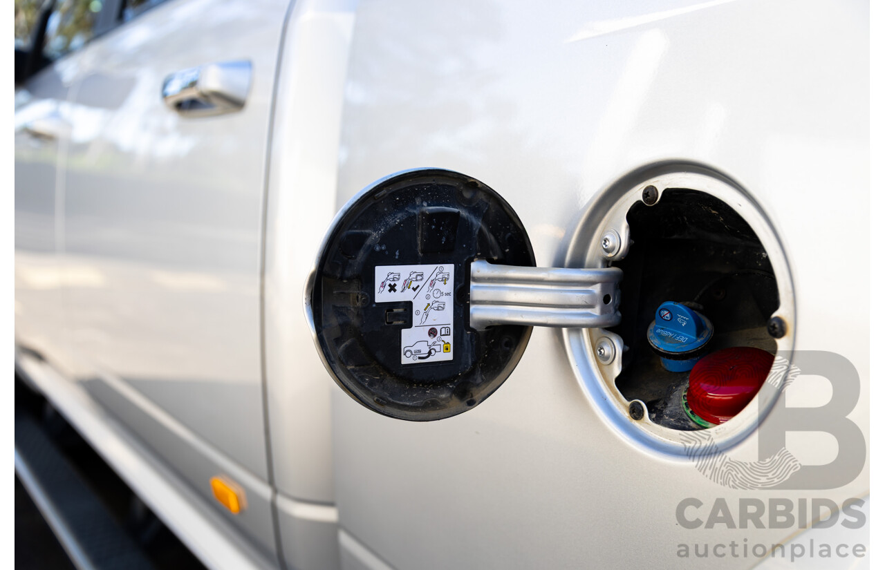 11/2017 ASV (Dodge) Ram 2500 Laramie D1 LWB (4x4) 4d Crew Cab Utility Bright Silver Metallic Turbo Diesel Cummins 6.7L