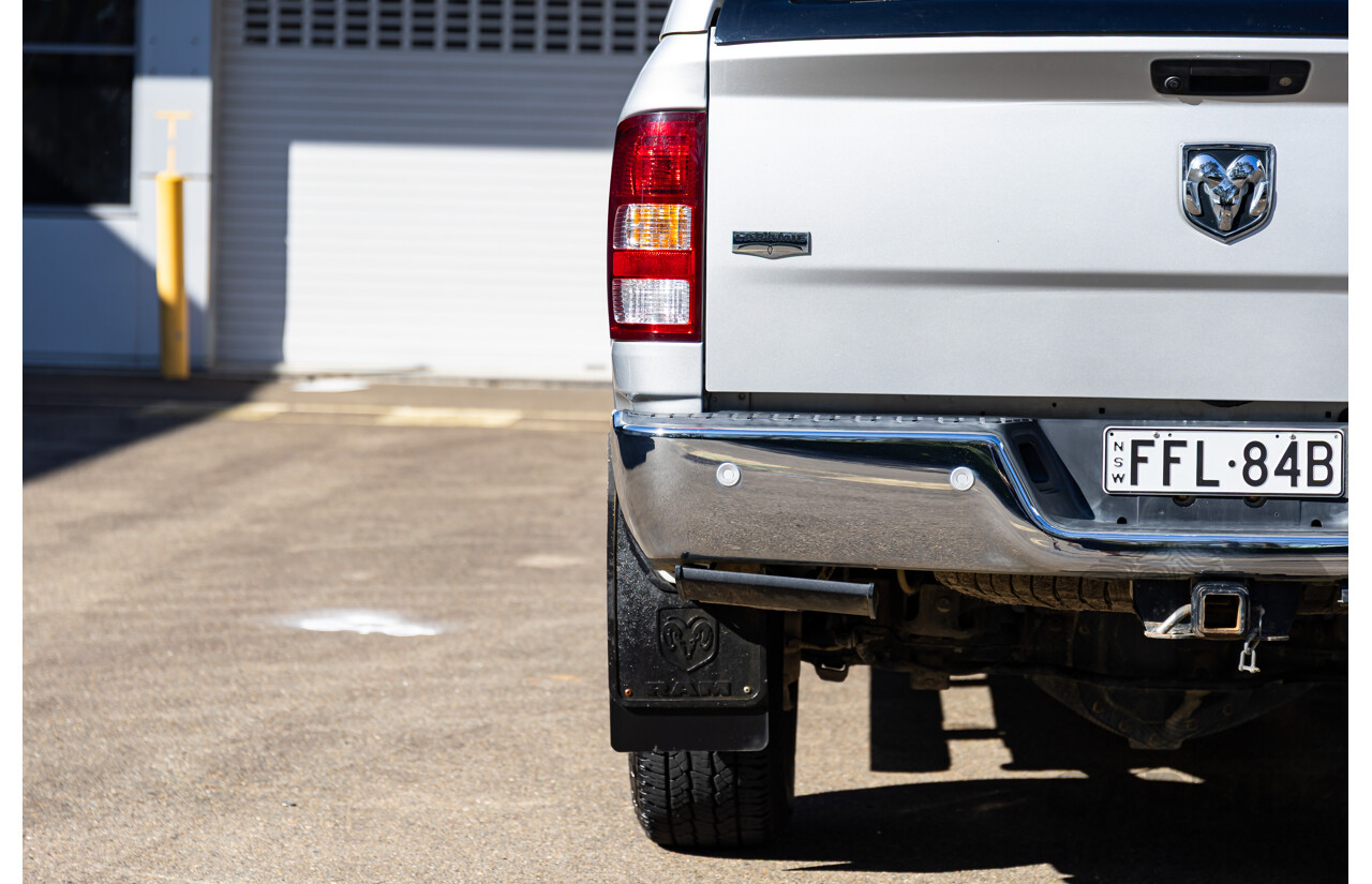 11/2017 ASV (Dodge) Ram 2500 Laramie D1 LWB (4x4) 4d Crew Cab Utility Bright Silver Metallic Turbo Diesel Cummins 6.7L