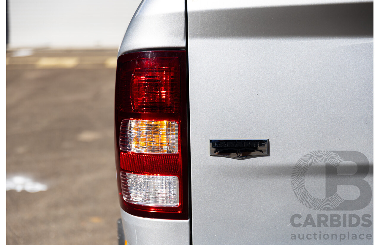 11/2017 ASV (Dodge) Ram 2500 Laramie D1 LWB (4x4) 4d Crew Cab Utility Bright Silver Metallic Turbo Diesel Cummins 6.7L