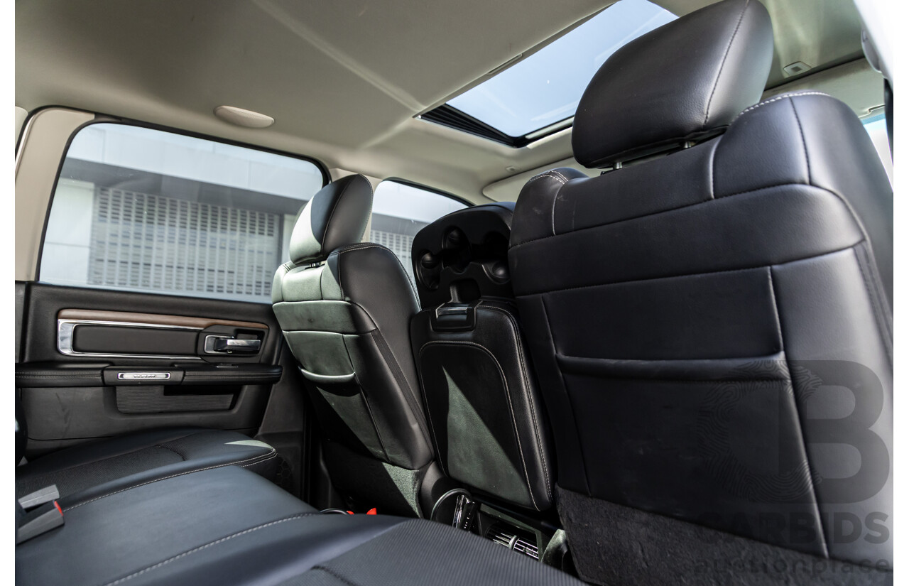 11/2017 ASV (Dodge) Ram 2500 Laramie D1 LWB (4x4) 4d Crew Cab Utility Bright Silver Metallic Turbo Diesel Cummins 6.7L