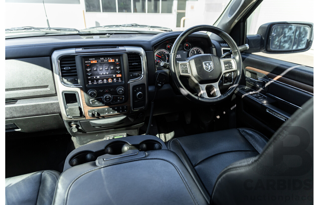 11/2017 ASV (Dodge) Ram 2500 Laramie D1 LWB (4x4) 4d Crew Cab Utility Bright Silver Metallic Turbo Diesel Cummins 6.7L