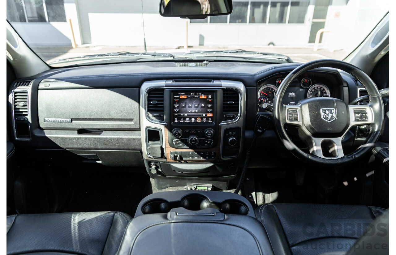 11/2017 ASV (Dodge) Ram 2500 Laramie D1 LWB (4x4) 4d Crew Cab Utility Bright Silver Metallic Turbo Diesel Cummins 6.7L