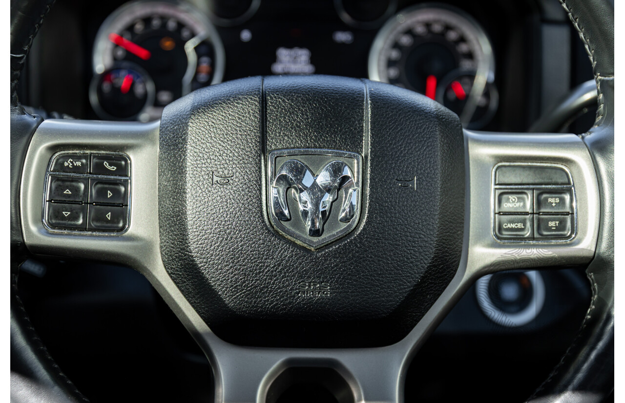 11/2017 ASV (Dodge) Ram 2500 Laramie D1 LWB (4x4) 4d Crew Cab Utility Bright Silver Metallic Turbo Diesel Cummins 6.7L