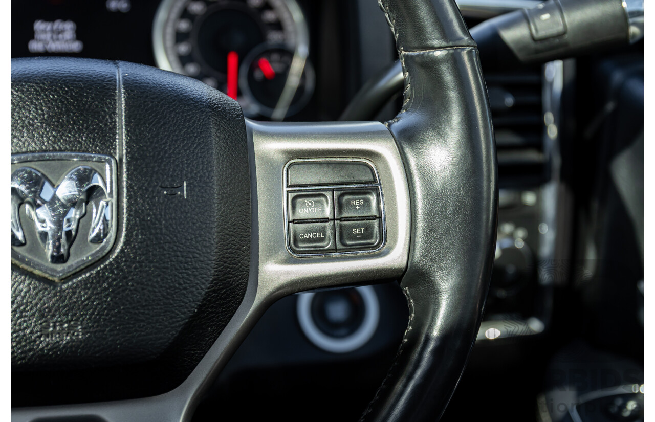 11/2017 ASV (Dodge) Ram 2500 Laramie D1 LWB (4x4) 4d Crew Cab Utility Bright Silver Metallic Turbo Diesel Cummins 6.7L