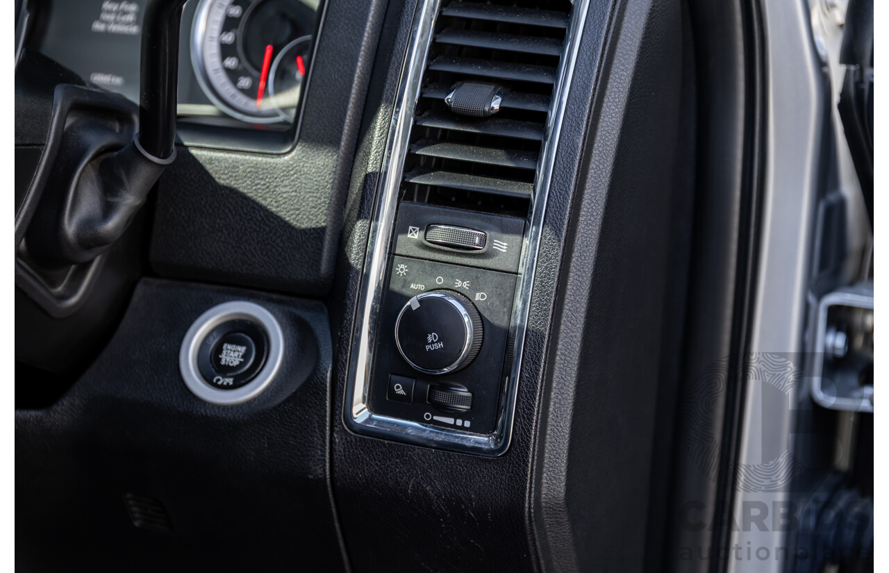 11/2017 ASV (Dodge) Ram 2500 Laramie D1 LWB (4x4) 4d Crew Cab Utility Bright Silver Metallic Turbo Diesel Cummins 6.7L