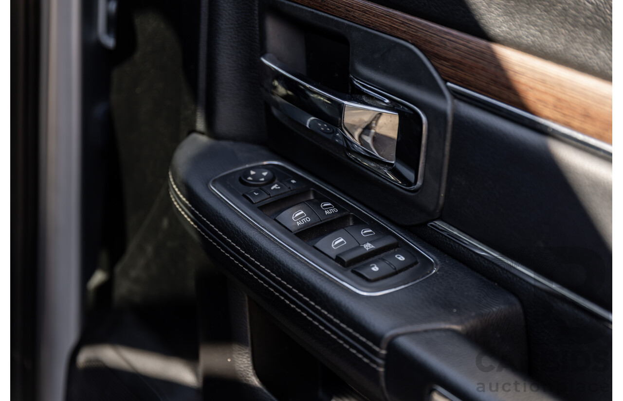 11/2017 ASV (Dodge) Ram 2500 Laramie D1 LWB (4x4) 4d Crew Cab Utility Bright Silver Metallic Turbo Diesel Cummins 6.7L