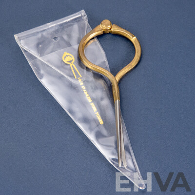 Trio of Vintage Tools - Stainless Steel & Brass Navigation Divider, Proportional Scale Divider and Marine Ruler, All Excellent Used Condition (3)