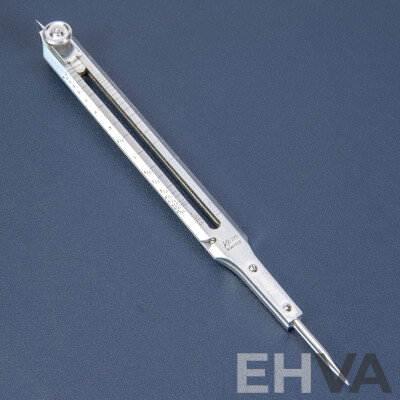 Trio of Vintage Tools - Stainless Steel & Brass Navigation Divider, Proportional Scale Divider and Marine Ruler, All Excellent Used Condition (3)