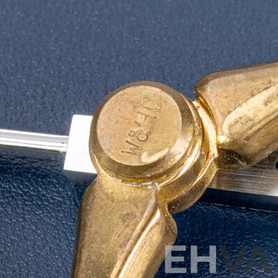 Trio of Vintage Tools - Stainless Steel & Brass Navigation Divider, Proportional Scale Divider and Marine Ruler, All Excellent Used Condition (3)