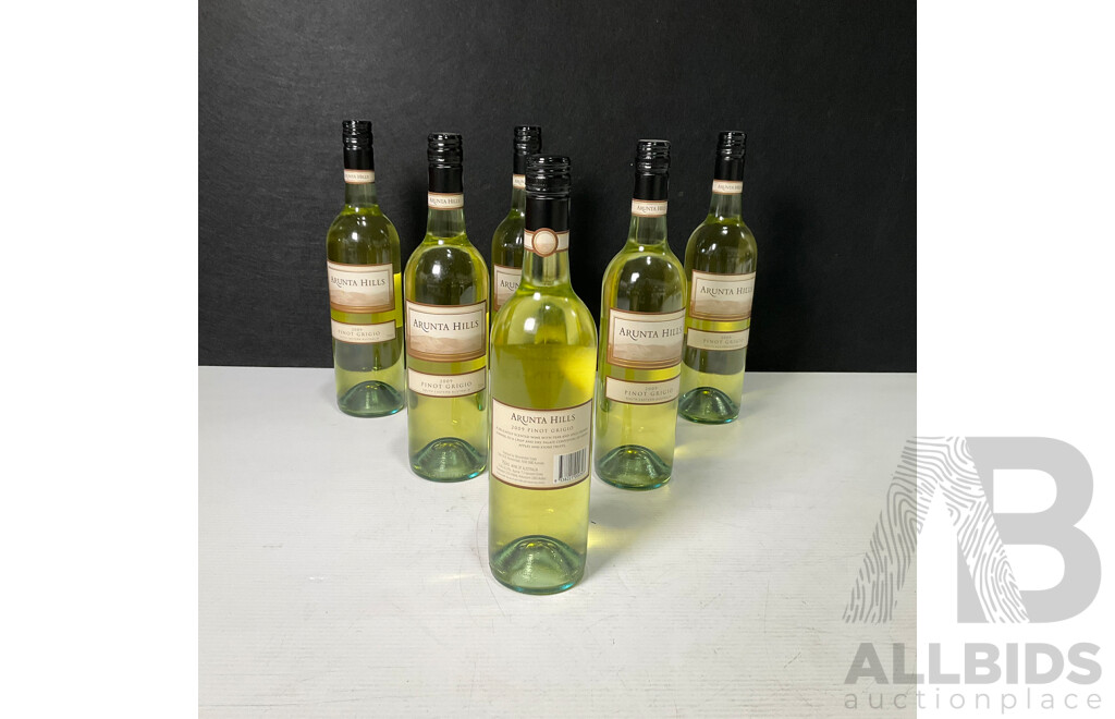 Half Dozed Arunta Hills Pinot Grigio Vintage 2009 6)