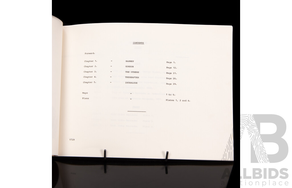 Wonderful Vintage Royal Australian Engineers Cast Metal & Wood Plaque Alongside a Short History of Victoria Barracks, Paddington by Col. P.J.Greville From Same (Date Unknown) (2)