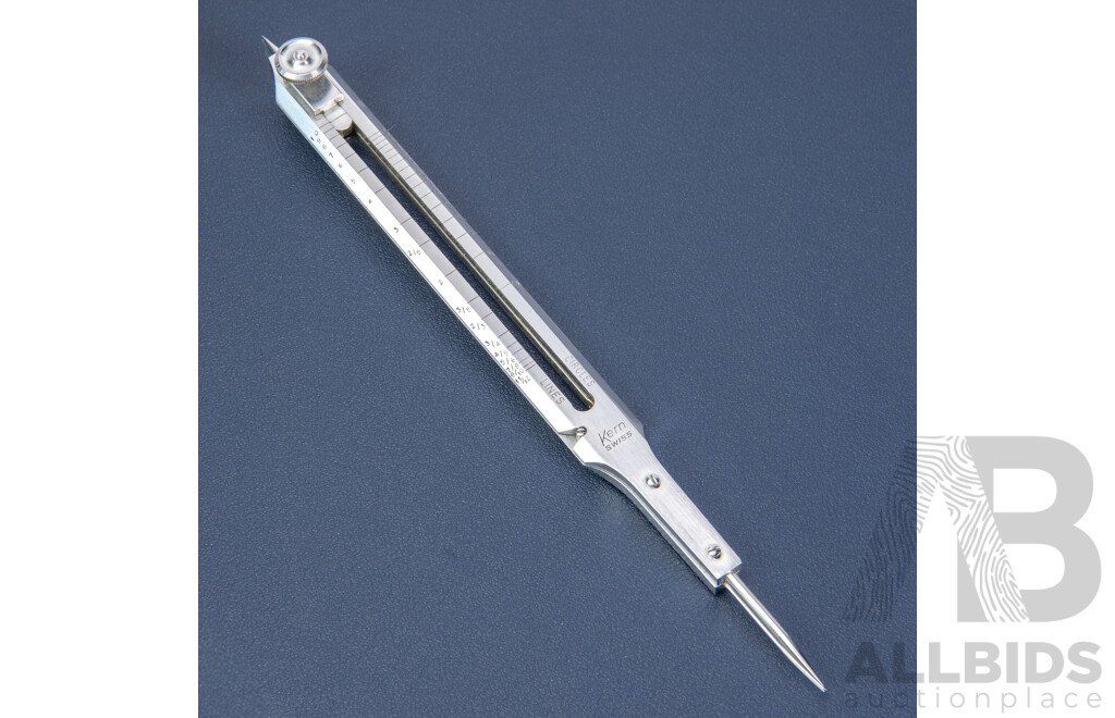 Trio of Vintage Tools - Stainless Steel & Brass Navigation Divider, Proportional Scale Divider and Marine Ruler, All Excellent Used Condition (3)