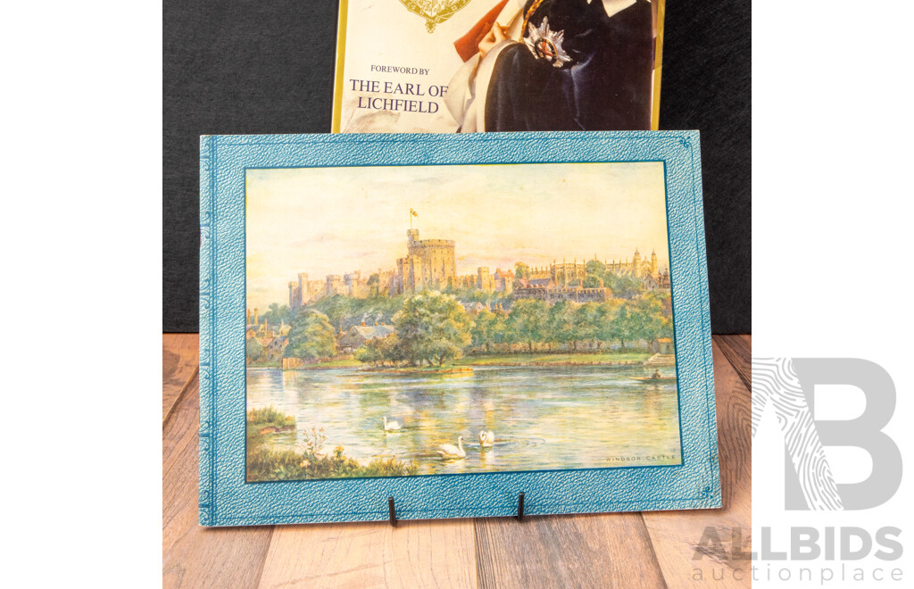 Wonderful Trio of Vintage British Royal Family Memorabilia Encompassing Two Hard Cover Books & Rare Souvenir Booklet of Elizabeth I Queen Mother of Queen Elizabeth II & King George VI 1949 Visit to Australia (3)