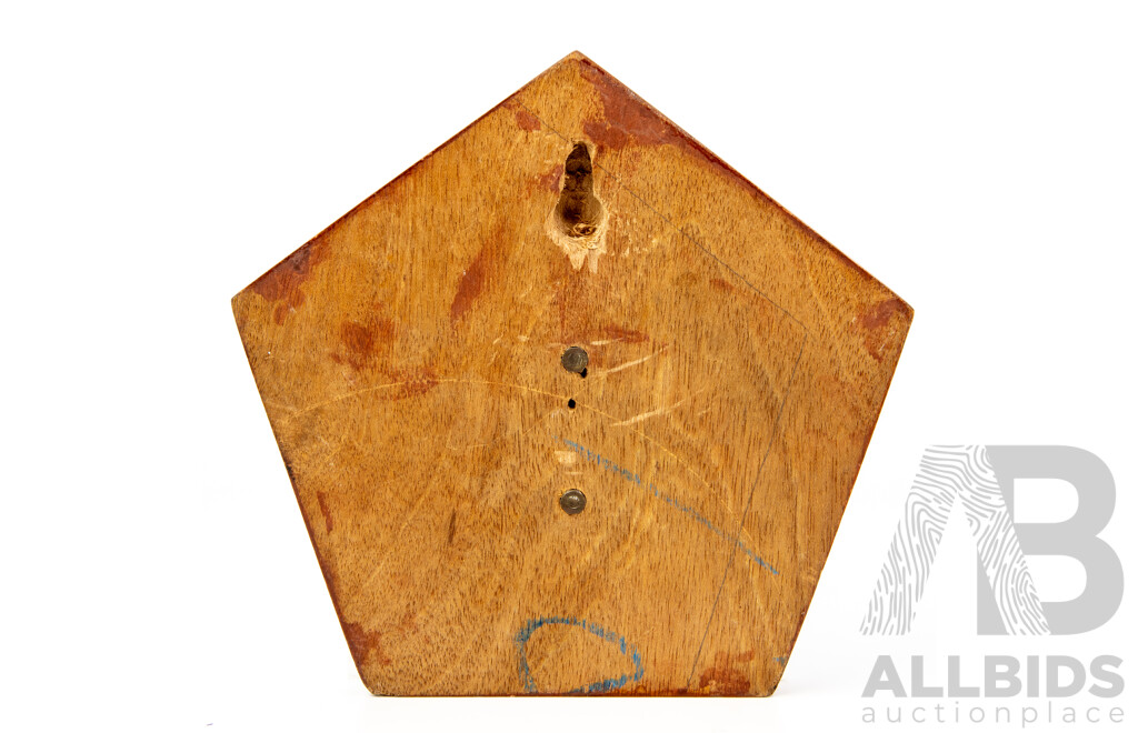 The Corps of Royal Australian Engineers in the Second World War 1939-45 Reference Booklet Alongside Royal Australian Engineers Wooden and Metal Wall Plaque, 17 x 17 cm (plaque) (2)