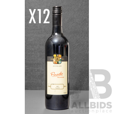 One Dozen Accolade Premier Panache Lagrein Vintage 2012 (12)