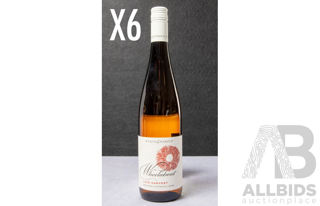 Lot of Six Byron & Harold Wheelabout Late Harvest, 2018