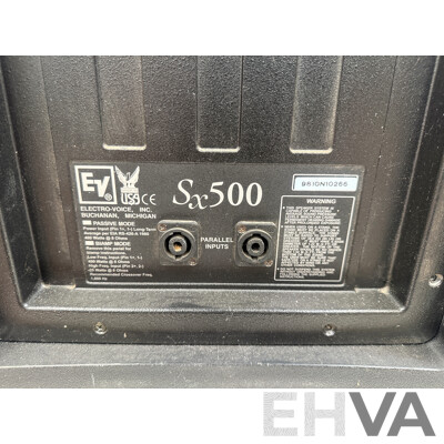 Pair of EV SX500 - 400 Watts