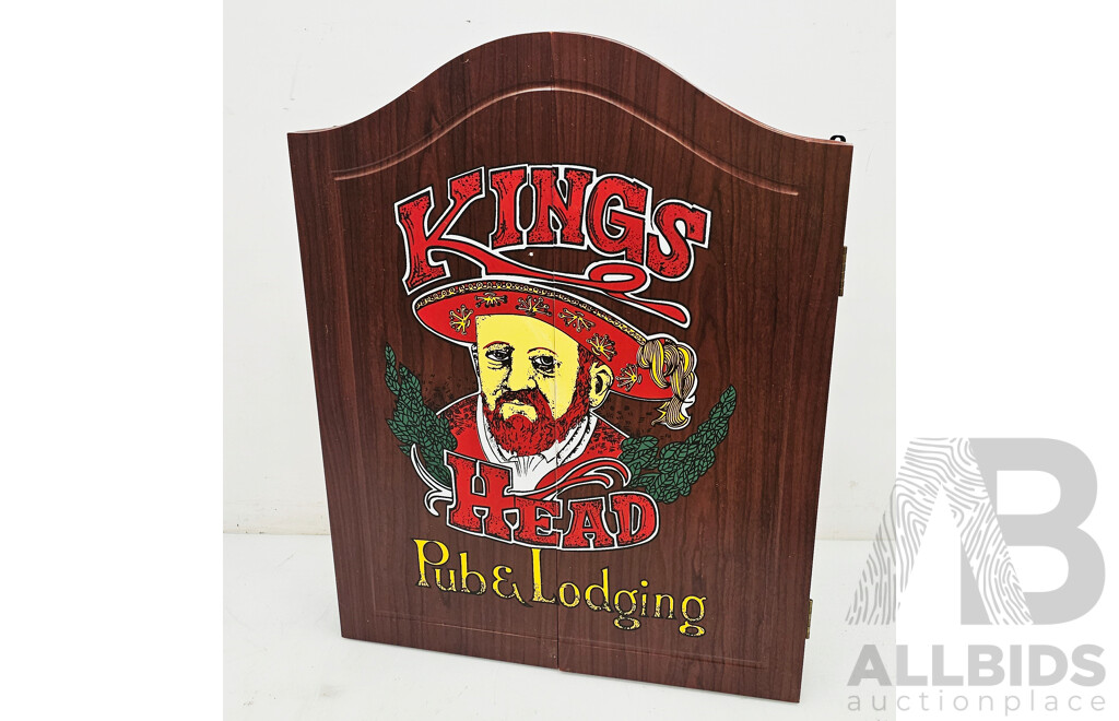 Aerial Dartboard with Cabinet