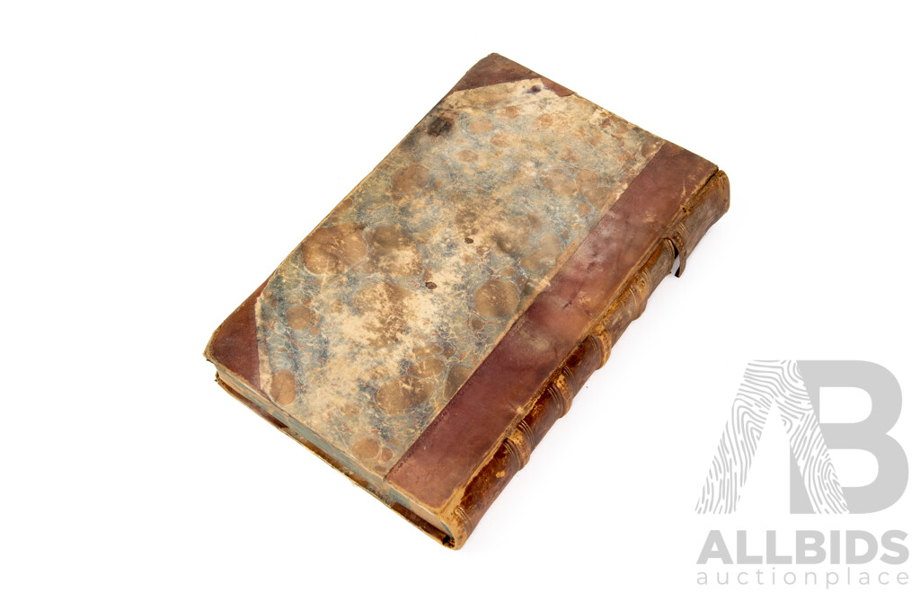 Antique Copy of Baillies's Plays of The Passions- Volume II, Joanna Baillie, Second Edition, T Cadall, 1802