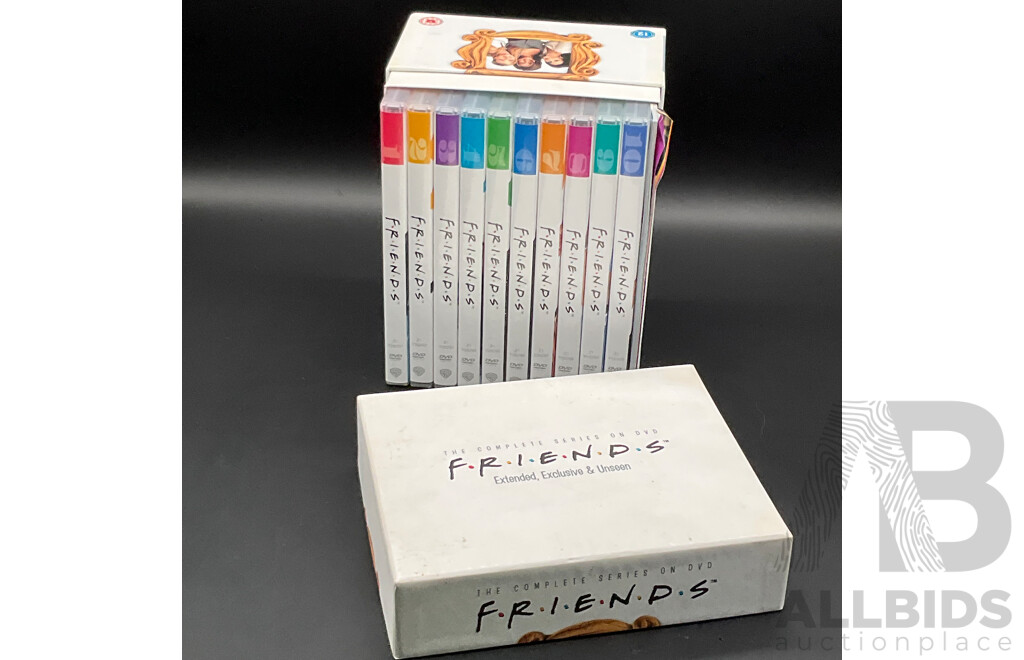 FRIENDS, The Complete Collection Series DVD Box Set - Featuring All 10 Seasons