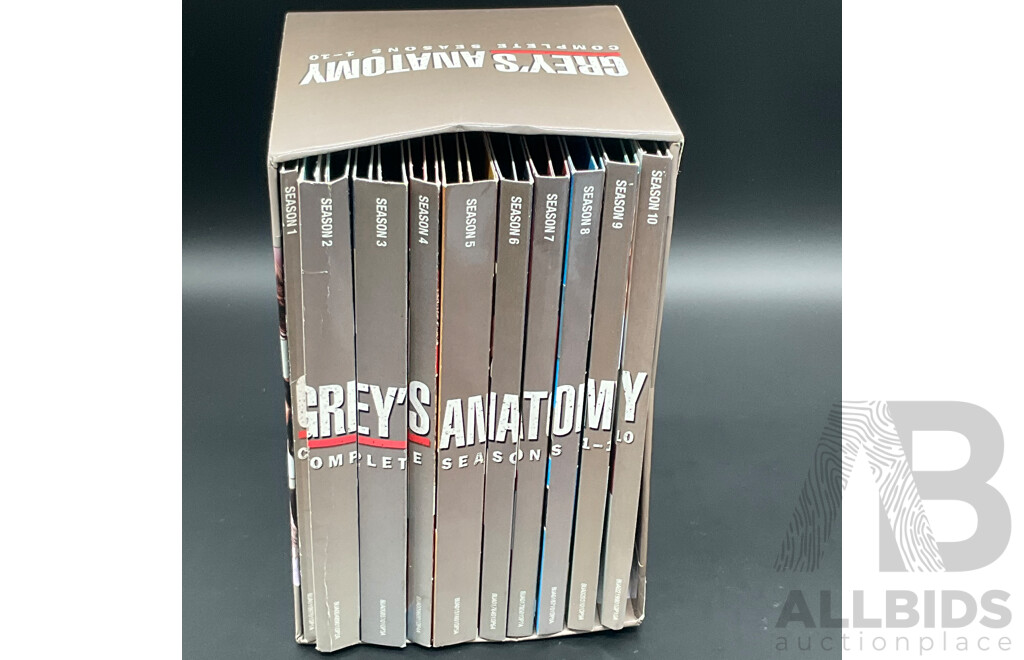 GREY'S ANATOMY , SEASOND 1-10 DVD Box Set and 11 to 14 Season