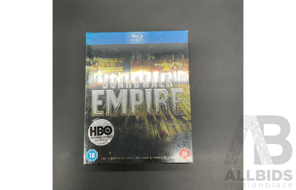 GAME of THRONES the Complete Fourth Season and BOARDWAL EMPIRE Complete First, Second and Third Season