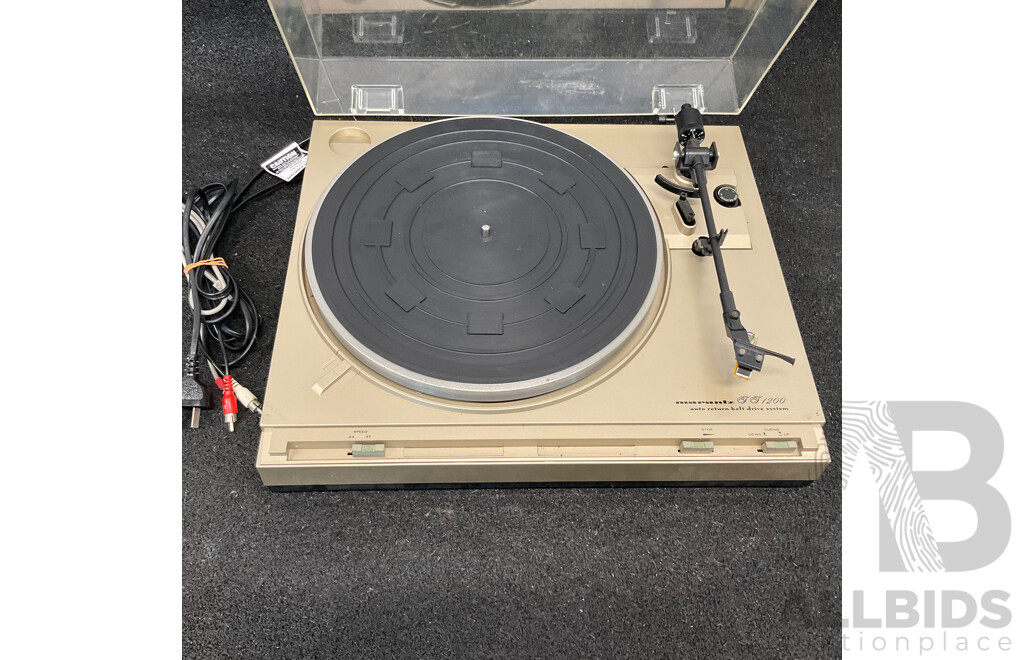 MARANTZ (TT1200) Turntable Record Vinyl Player