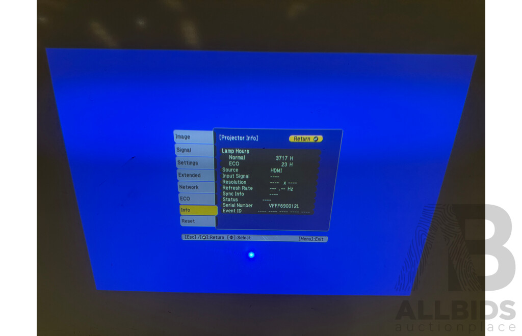 Epson EB-525W WXGA Short Throw Projector