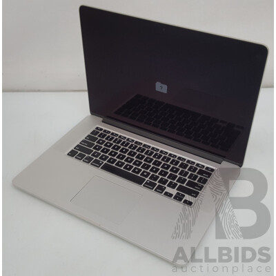 Apple (A1398) Intel Core i7 (3740QM) 2.70GHz-3.70GHz 4-Core CPU 15.4-Inch Retina MacBook Pro (Early 2013)