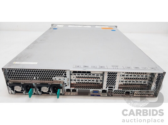 Riverbed (CXA-05070-B010) 2UAGB Dual Intel Xeon (E5-2630 V2) 2.60GHz - 3.10GHz 6-Core CPU Network Appliance W/ 5.8TB of Total Storage