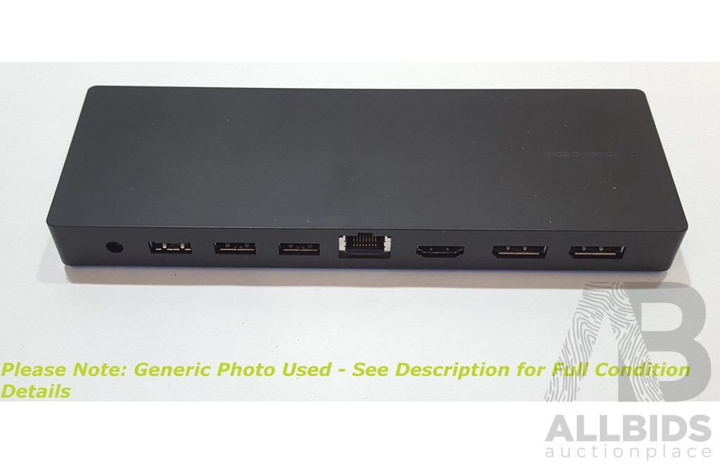 HP (HSTNH-U601) USB-C Dock G4