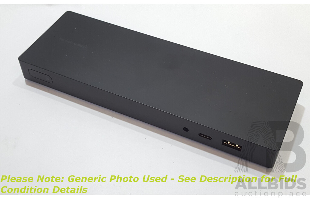 HP Elite (HSTNH-U601) USB-C Dock G3