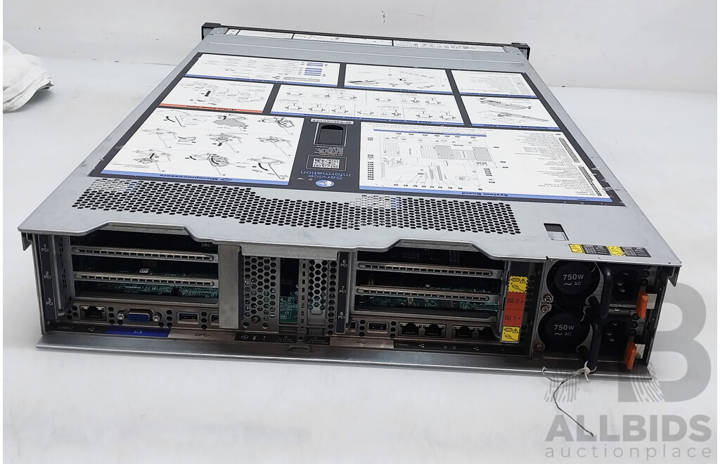 Lenovo System X 3550 M5 Intel Xeon (E5-2623 V4) 2.60GHz-3.20GHz 4-Core CPU 1RU Server W/ 128GB DDR4