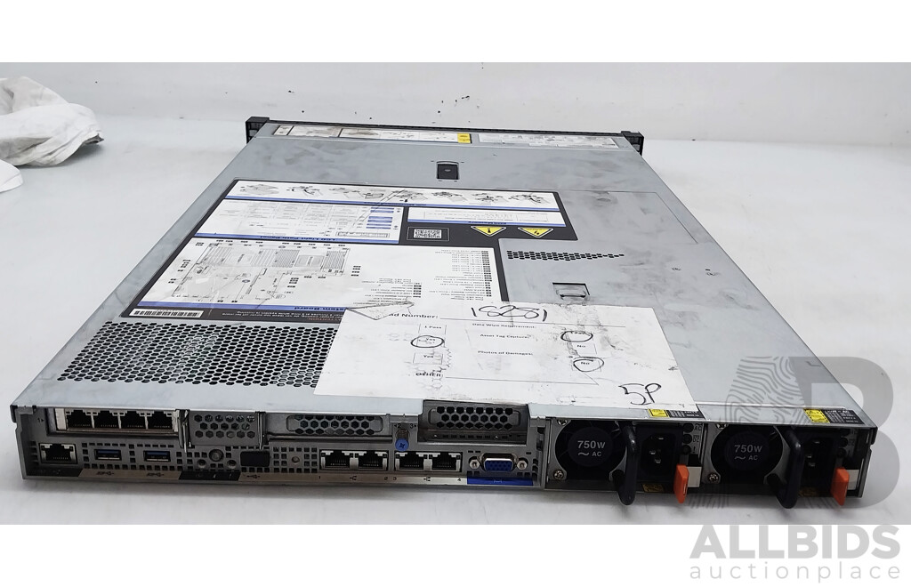 Lenovo System X 3650 M5 Intel Xeon (E5-2640 V3) 2.40GHz-3.20GHz 8-Core CPU 1RU Server W/ 384GB DDR4