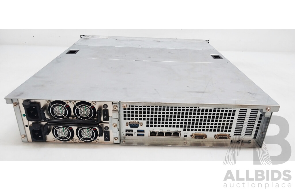 Synology (RS3614xs+) 12-Bay SAS Hard Drive Array W/ 66TB of Total Storage